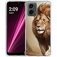 Case for Motorola Moto G 5G 2024,Muscular Lion Drop Protection Shockproof Case TPU Full Body Protective Scratch-Resistant Cover for Motorola Moto G 5G 2024/Moto G 5G 3rd Gen