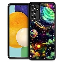 Compatible with Samsung Galaxy A14 Case,Fantasy Space Colorful Amazing Pattern Design Shockproof Anti-Scratch Hard PC Back Case for Samsung Galaxy A14 Case with Case