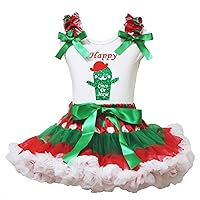 Petitebella Happy Cinco De Mayo Cactus Shirt Petti Skirt Girl Outfit 1-8y