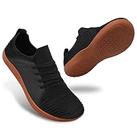 Men's Barefoot Shoes Minimalist Cross-Trainer Shoes Wide Toe Walking Shoes Zero Drop Sole Trail Running Sneakers