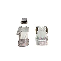 Women's Clothing Set with Bucket Hat and Backpack Made by Thai Silk from Thailand