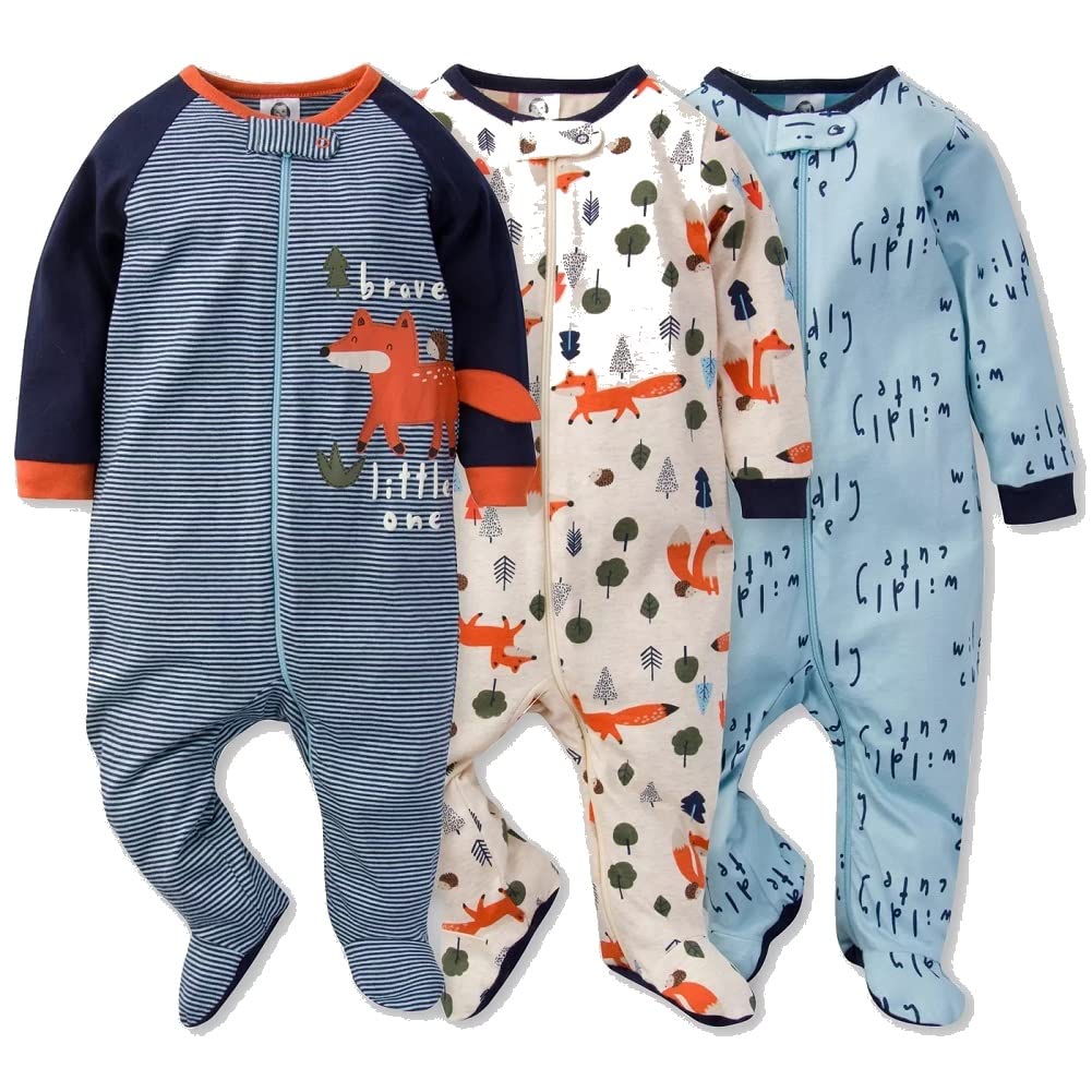 Gerber Baby Boys' 3-Pack Sleep 'N Play