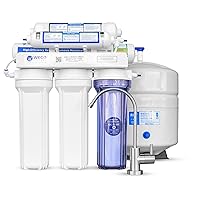 WECO VGRO Under Sink High Efficiency 75 Gallons Per Day Reverse Osmosis Drinking Water Filtration System with pH+ Post Filter & Installation Kit (VGRO-75ALK)