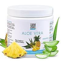 Yes You Can! Organic Aloe Vera Drink Mix - Super Greens Powder - Energy Drink Powder - Pure Aloe Juice Infused - Organic Superfoods - Made in The USA - Pineapple - 16oz