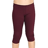 STRETCH IS COMFORT Girl's Cotton Biker Shorts and Knee Length Leggings | 4-16