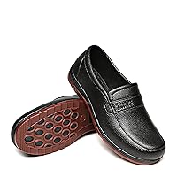 Non Slip Oil Resistant Waterproof Safety Work Shoes for Men Nursing Shoes Garden Shoes Men Chef Shoes