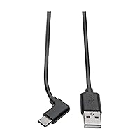 TRIPP LITE USB 2.0 Hi-Speed Cable A to USB Type C M/Right-Angle, 6' (U038-006-CRA)