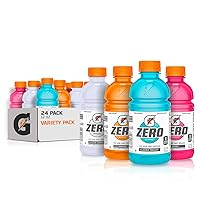 Zero Sugar Thirst Quencher, Glacier Cherry Variety Pack, 12 Fl Oz (Pack of 24)
