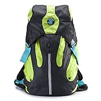 Slappa Kampus 18-Inch Backpack for Laptop - Black/Green (SL-BP-KAM1802)
