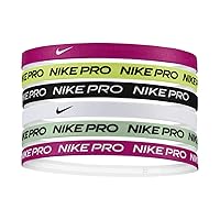 Nike Printed Headbands 6Pk Elastic Sports Hair Bands