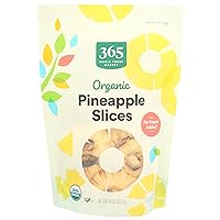 365 by Whole Foods Market, Organic Unsweetened Dried Pineapple, 8 Ounce