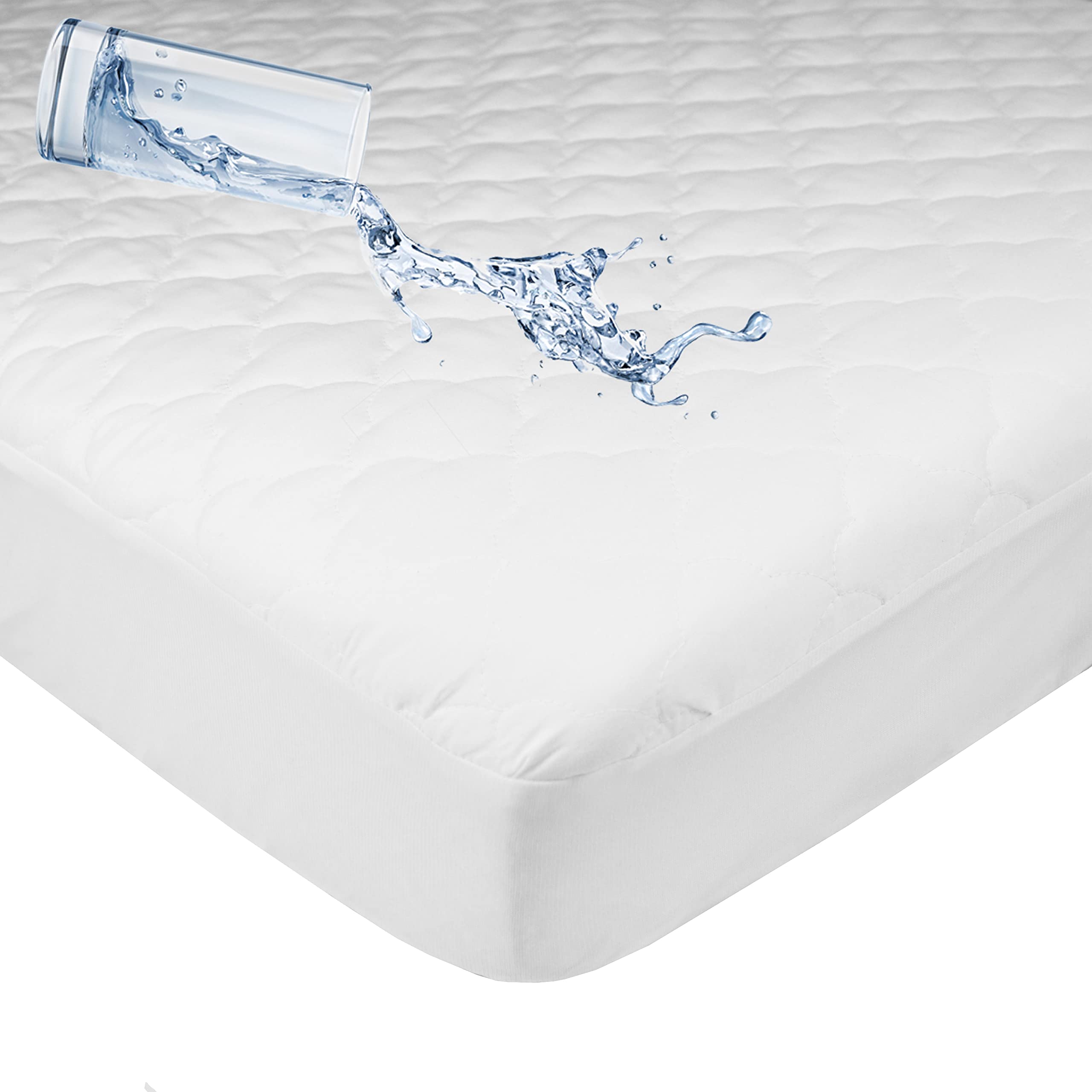 American Baby Company Ultra Soft Waterproof Fitted Quilted Mattress Pad Cover, Pack N Play Playard