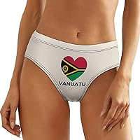 Love Vanuatu Women's Underwear Soft Low Rise Panties Seamless No Show Bikini Briefs
