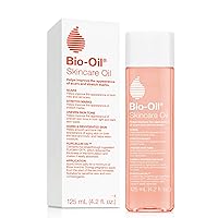 Skincare Body Oil, Serum for Scars and Stretchmarks, Face Moisturizer Dry Skin, Non-Greasy, Dermatologist Recommended, Non-Comedogenic, For All Skin Types, with Vitamin A, E, 4.2 oz