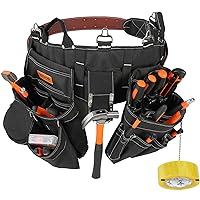 VEVOR 32 Pockets Tool Belt w/Double Row Gromment, 32