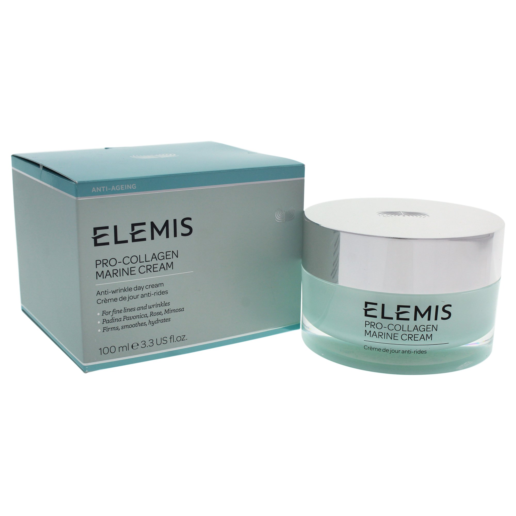 ELEMIS Pro-Collagen Marine Cream | Lightweight Anti-Wrinkle Daily Face Moisturizer Firms, Smoothes, and Hydrates with Powerful Marine + Plant Actives