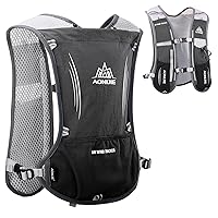 AONIJIE Hydration Backpack Running Vest, 5L Capacity, Multi-Pocket Design, Breathable and Lightweight, Pack for Outdoor Sports - Running, Cycling, Climbing and Hiking