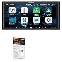 BoxWave Screen Protector Compatible with Alpine iLX-W650 - ClearTouch Anti-Glare (2-Pack), Anti-Fingerprint Matte Film Skin for Alpine iLX-W650, Alpine iLX-W650, iLX-407