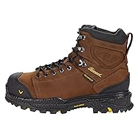 Thorogood Infinity FD 6” Waterproof Composite Toe Work Boots for Men Made with Premium Full-Grain Leather and Slip-Resistant Anti-Fatigue Outsole; EH Rated