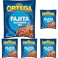 Ortega Seasoning Mix, Fajita, 1 Ounce (Pack of 5)