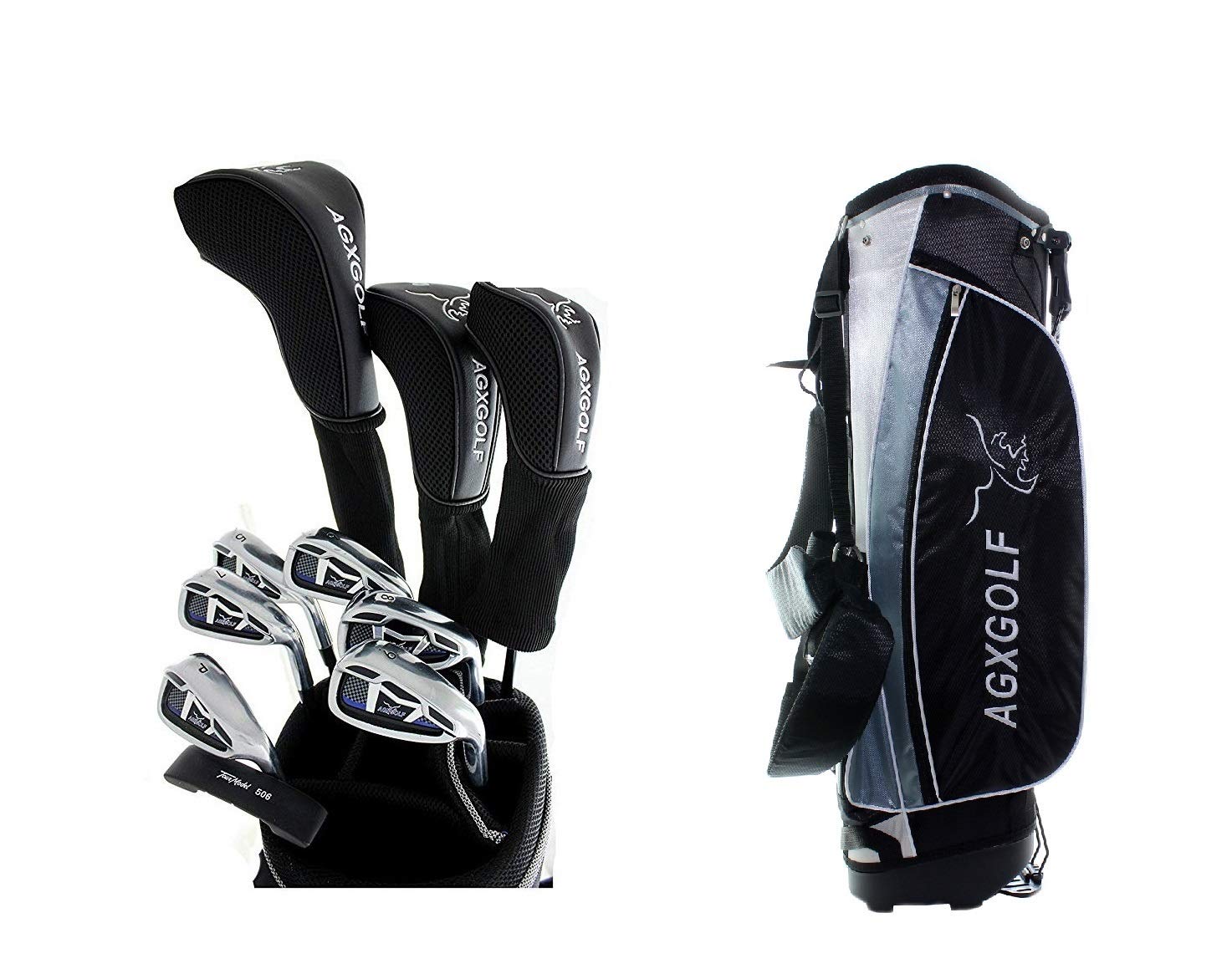 Mua AGXGOLF Senior Men's XLT Graphite Edition Complete Golf Club Set  w/Stand Bag, 460cc Driver, 3 Wood, Hybrid, 5-9 Irons, Wedge: Right Hand  Cadet, Regular or Tall Lengths: Built in The USA!