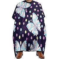 Diamond Butterfy Pattern Barber Cape for Adults Professional Salon Hair Cutting Cape Hairdresser Apron