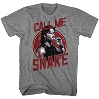 Escape from New York T-Shirt Call Me Snake Grey Tee