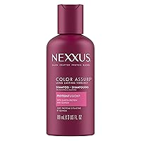 Hair Color Assure Sulfate Free Shampoo with ProteinFusion, 12 Count For Colored Treated Hair Color Shampoo 3 oz