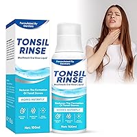 Tonsil Stone Remover, Effective Mouthwash, Mint Flavored Oral Mouthwash, Helps Soothe Tonsils, Eliminates Bad Breath, Relieves Dry Mouth, Preservative and Alcohol Free