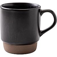 Minoru Pottery Slow Mug, Black