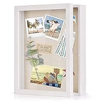 Love-KANKEI Wood Picture Frame for Bedroom, Living-room and More Bundle (Contain 2 Items)