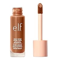 e.l.f. Halo Glow Liquid Filter, Complexion Booster For A Glowing, Soft-Focus Look, Infused With Hyaluronic Acid, Vegan & Cruelty-Free, 6 Tan/Deep