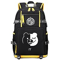 Luminous Anime Monokuma Backpack Daypack Laptop Bag Bookbag Shoulder Bag School Bag 3