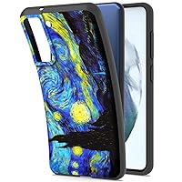 CoverON Designed for Samsung Galaxy S21 FE Case, Slim Flexible TPU Phone Cover - Starry Night