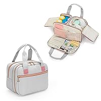 Damero Wearable Breast Pump Bag Compatible with Wearable Breast Pump, Carrying Bag for Wearable Breast Pump, Bottles, Pump Parts and Ice Pack Bundle