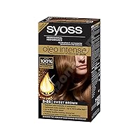 Syoss Oleo Intense Hair Color Dye 100% Pure Oils 0% Amonia 5-86 Sweet Brown