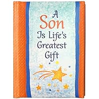 Blue Mountain Arts Mini Book (A Son Is Life’s Greatest Gift)—Birthday Gift, Graduation Gift, Thinking of You Gift, Just Because Gift, or Stocking Stuffer for Son, 4 x 3 inches