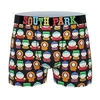CRAZYBOXER Men's Underwear South Park Distortion-free Soft Boxer Brief