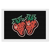 Strawberry Diamond 5D Painting Full Square Drill Horizontal Art Picture DIY Home Wall Decor