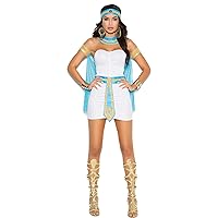 Queen Cleopatra Costume For Women Egyptian Princess Egypt Goddess of the Nile Dress Cosplay Roleplay Halloween Outfit