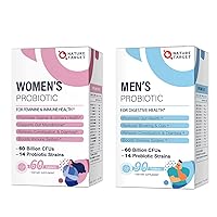NATURE TARGET Probiotics for Women, probiotics for Men, probiotics for Digestive,Vaginal,Prostate Health