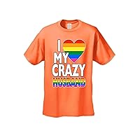 Men's/Unisex I Love My Crazy Gay Husband Short Sleeve T-Shirt