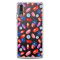 TPU Case Replacement for Huawei Mate 40 P50 P30 P20 P10 Plus 20X Nova 8 Pro Flexible Silicone Medicine Science Print Blood Cells Clear Doctor Design Slim fit Lightweight Organs Soft