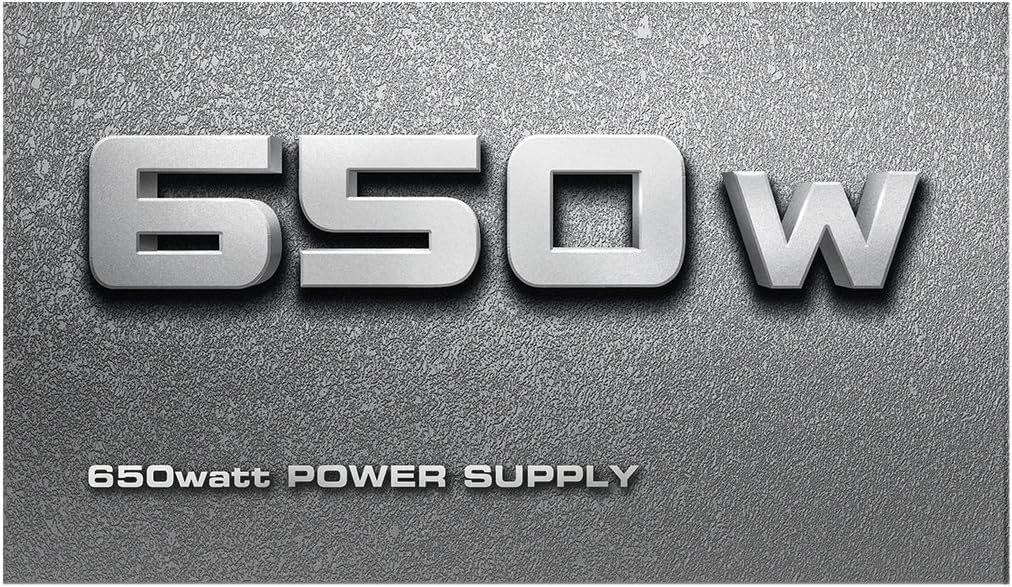 EVGA 650W ATX N1 Fully Modular Power Supply 100-N1-0650-L1