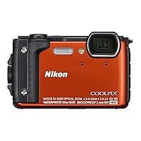Nikon Digital Camera COOLPIX W300 COOLPIX Orange Waterproof Camera (International Version)