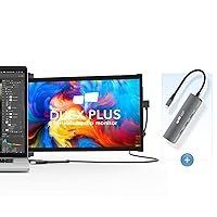 Duex Mobile Pixels Plus Monitor with 5-in-1 USB C Hub,13.3