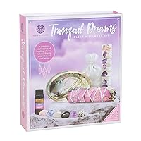 Tranquil Dreams Sleep Wellness Kit: Holistic Relaxation and Healing Set - Gemstone and Lavender Essential Oil for Calming Sleep
