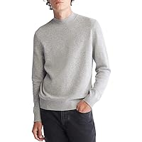 Calvin Klein Men's Merino Wool Blend Mockneck Sweater