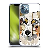 Head Case Designs Officially Licensed Michel Keck Australian Shepherd Dogs 3 Soft Gel Case Compatible with Apple iPhone 13