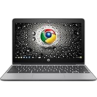 HP 2017 Newest Premium High Performance 11.6-inch Chromebook Intel Celeron Dual-Core Processor 4GB RAM 16GB eMMC Hard Drive 802.11AC WiFi HDMI Webcam Bluetooth 12-Hour Battery Chrome OS-Black